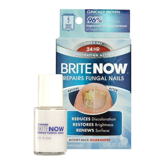 BriteNow Fungal Nail Treatment for Discolored or Damaged Nails, 0.5 oz
