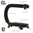 thumbnail image 5 of Cam Caddie Scorpion JR Stabilizer Handle for Nikon/Canon/Sony Video Cameras, Black, 5 of 9
