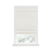 Ben&Jonah Cordless Roman 100% Blackout Window Shade 36" W x 64" L, Ivory