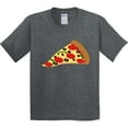 thumbnail image 3 of Inktastic Pizza Slice Youth T-Shirt, 3 of 5
