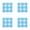 AJ*4, variant on 4Pcs Clearance Sale! Plastic Bead Peg Boards with Grid Lines, 4-Pack 52-Pin Boards for DIY Fuse Beads (14*14cm each, AI*4)