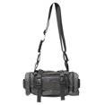 thumbnail image 2 of Paquete De Cintura Al Aire Libre Riñonera Nylon Pecho Bolsa Color Sólido para Escalada Camping Deportes (Gris) Tmvgtek Para Estrenar, 2 of 7