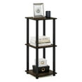 thumbnail image 5 of Furinno Simplistic End Table, Set of Two, Columbia Walnut/Black, 5 of 5