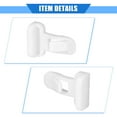 thumbnail image 5 of 25 Pcs Car Front Rear Fender Bumper Spoiler Clip for Toyota 4Runner 2013-2021 No.75392-35220 White, 5 of 6