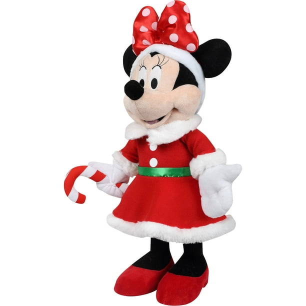 minnie mouse holiday plush