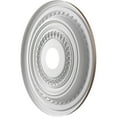 thumbnail image 4 of Ekena Millwork 19"OD x 3 1/2"ID x 1"P Cole Thermoformed PVC Ceiling Medallion (Fits Canopies up to 5 1/8"), Universal Aged Metallic Rust, 4 of 10