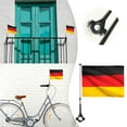 thumbnail image 4 of Bike Handlebar Flag Riding Flagpole With Mini Banner Portable Hand Flag For Cycling And Biking Stylish Design For Visibility And Flag for Room Happy Easter Banner for Fireplace 48 Star Flag Wall Flag, 4 of 4