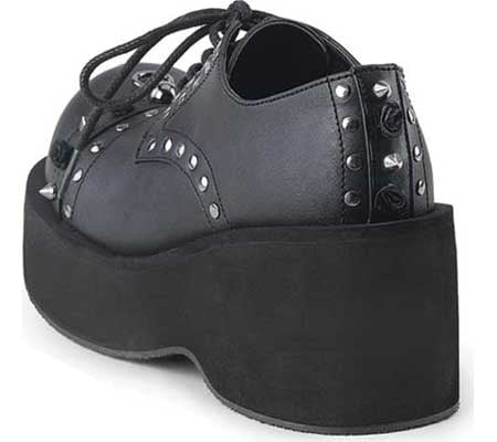 Demonia DANK-151 Gothic Lace-up Platform Shoes - Demonia Shoes