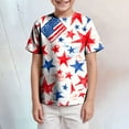 thumbnail image 2 of Gerichy Boys Tshirts,Boys 4th of July Shirt Toddler Kids Girls Boys Short Sleeve Basic T Shirt Casual Summer Tees Shirt Tops Solid Color, 2 of 5