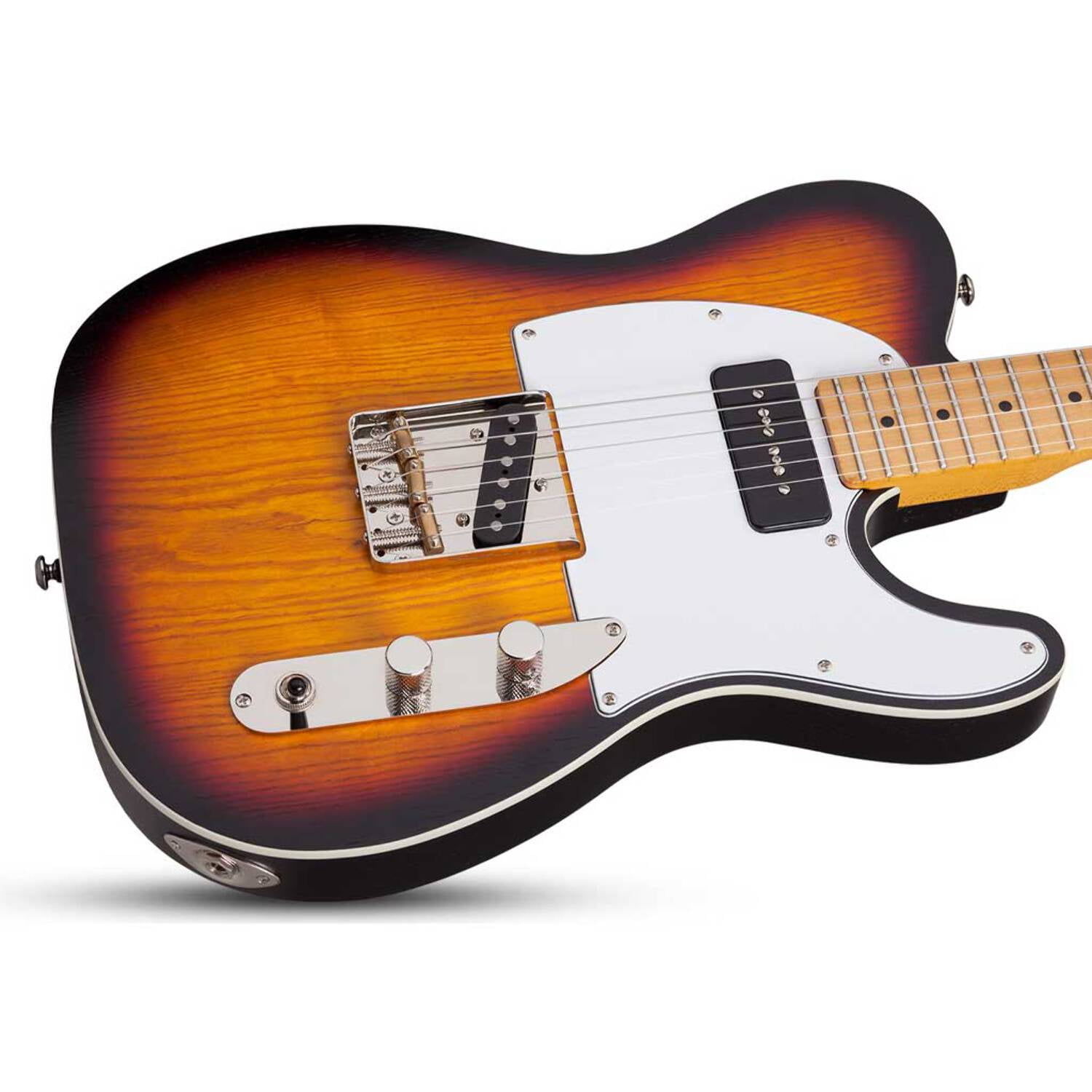 Schecter PT Special Series Telecaster-Style Electric Guitar - 3 Tone Sunburst Pearl