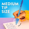 thumbnail image 4 of Paper Mate InkJoy 100RT Ballpoint Pens, Medium Point (1.0mm), Black and Blue Ink, 72 Count, 4 of 6