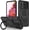 Black, variant on for Samsung Galaxy S20 FE 5G Case Magnetic with Stand Hidden Black Fits Wireless Charger, Samsung S20 FE Phone Case with Camera Lens Protector Cover Shockproof Anti-slip (Pink White)