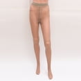 thumbnail image 2 of IDEANATEGRATE 3 Pares De Pantimedias Finas Café Para Mujer Material Nylon Y Chinlon Elástico Y, 2 of 7