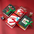 thumbnail image 1 of 10Pcs Christmas Candy Boxes Book DIY Crafts Cookie Box Home Xmas Tree Tree Multi-functional Food Containers Party Packaging Decoration Type3, 1 of 9