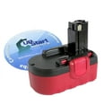 thumbnail image 4 of Bosch 18V Battery and Charger with EU Adapter Replacement - Compatible with Bosch BAT181, 13618, BAT026, 33618, 52318, 23618, BAT025, 35618, 32618, 2607335688, 3860K, 3453, BAT180, PSB 18 VE 2, 4 of 4