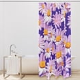 thumbnail image 2 of yowmns Printed Waterproof Shower Curtain Set with Hooks - Stylish Bathroom Decoration, 2 of 6