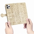 thumbnail image 3 of Funda Cartera FOXDOCK para iPhone 12 ProMax , Flip PU con Relieve de Gatos y Perros, Tarjetero y Soporte, 3 of 6