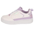 thumbnail image 1 of 637-06 Tenis Casual para Dama Mujer en color Blanco/Lila, Elaborado de Tipo Piel. Cklass 637-06, 1 of 2