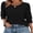 A-Black, variant on SOEMR Womens Tops Long Sleeve Shirts for Women Ribbed Henley Tops Fall Outfits for Women 2025 White