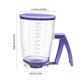 thumbnail image 4 of Pancake Batter Dispenser Bottle, Squeeze Handle for Controlled Pour, Measurement Markings for Pancakes, Waffles, Brownies, Cup Cakes, Muffins & Crepes, Rinse-Wash Kitchen Tool, 4 of 7