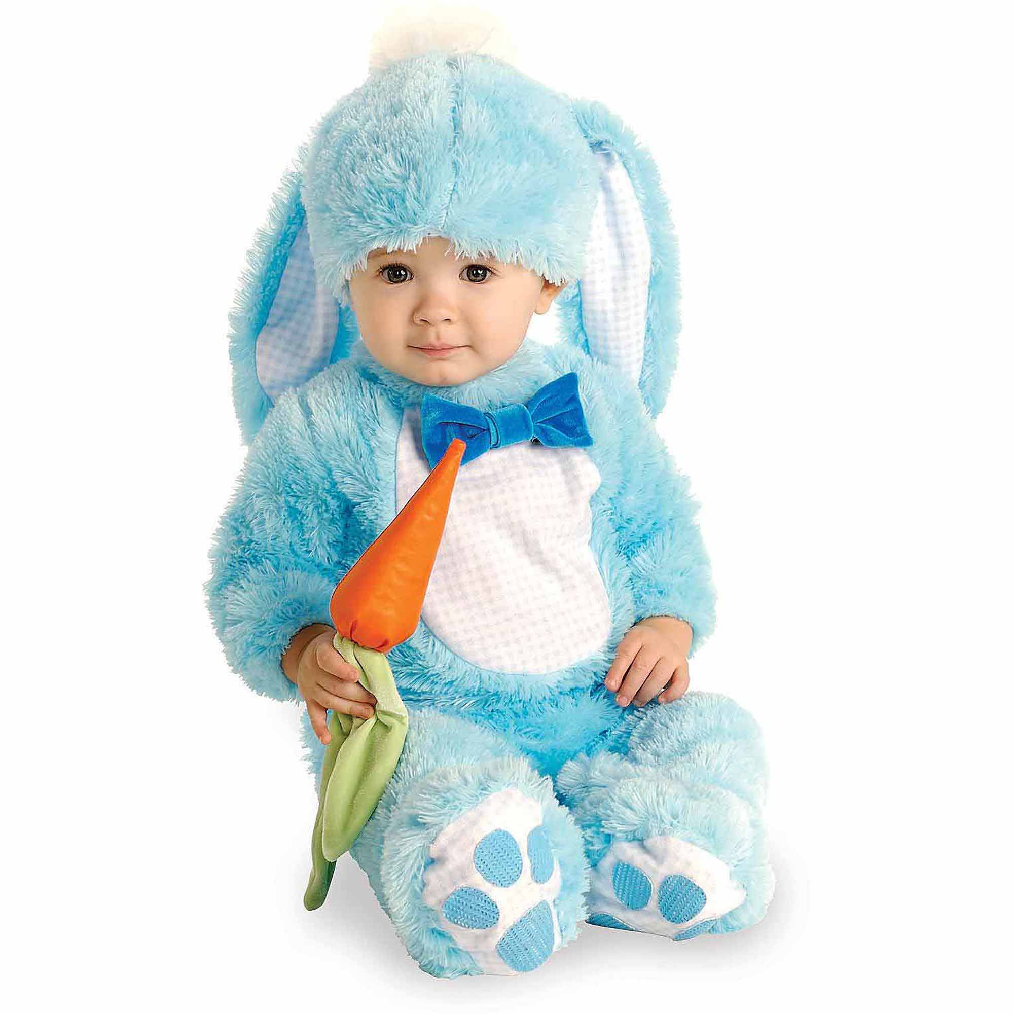 baby in bunny outfit