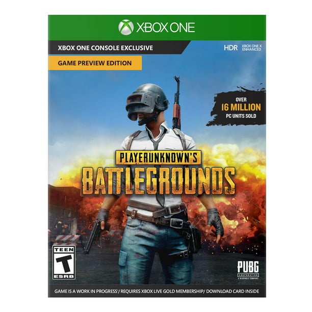 Papa Paleis Kort leven Playerunknowns Battlegrounds Game Preview Edition, Microsoft, Xbox One,  889842271348 - Walmart.com
