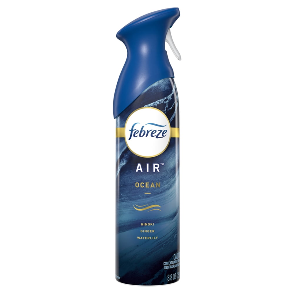 (2 pack) Febreze Air Freshener Spray, Odor-Fighting Room Spray, Ocean, 8.8oz
