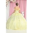 thumbnail image 2 of Womens Yellow Quinceanera Dresses Ball Gown Juniors Sweet 16 Prom Birthday Dress Off Shoulder Evening Princess Puffy Dresses for Plus Size Women, 2 of 5