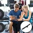 thumbnail image 4 of 2 barras de prensa de tríceps para gimnasio, barra de dominadas, accesorio de manija, sistema de poleas, accesorios para máquina de cable, entrenamiento corporal, musculación, 4 of 7