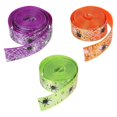 thumbnail image 2 of 3 Rolls Halloween Spider Web Ribbon Polyester Cobweb Ribbon For Present Wrapping Party Decorations Diy Crafts Spooky Halloween Decor, 2 of 3