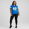 thumbnail image 6 of Women's Nike Hogan Hatten  Blue Detroit Lions Game Jersey, 6 of 7