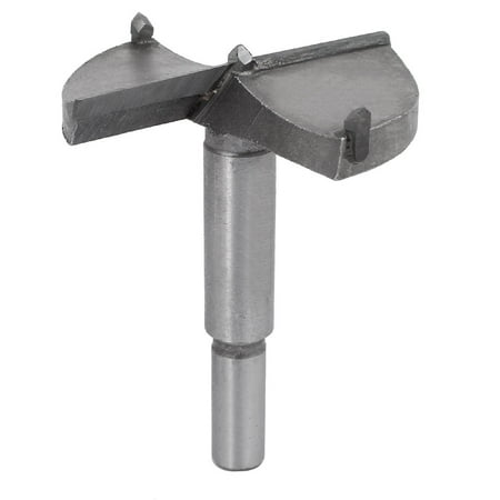 - 60mm Dia Carbide Tip Round Shank Wood Cutting Hole Saw Hinge Boring Drill Bit