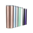 thumbnail image 3 of Tssuoun Skinny Cups Stainless Material Creative Office Supply Large Capacity Water Bottle With Lid Useful Not Hot Coffee Mug 1, 3 of 8