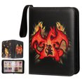 thumbnail image 5 of 4-Pocket Trading Card Binder With 480pcs Pockets Card Binder Holder, 5 of 5