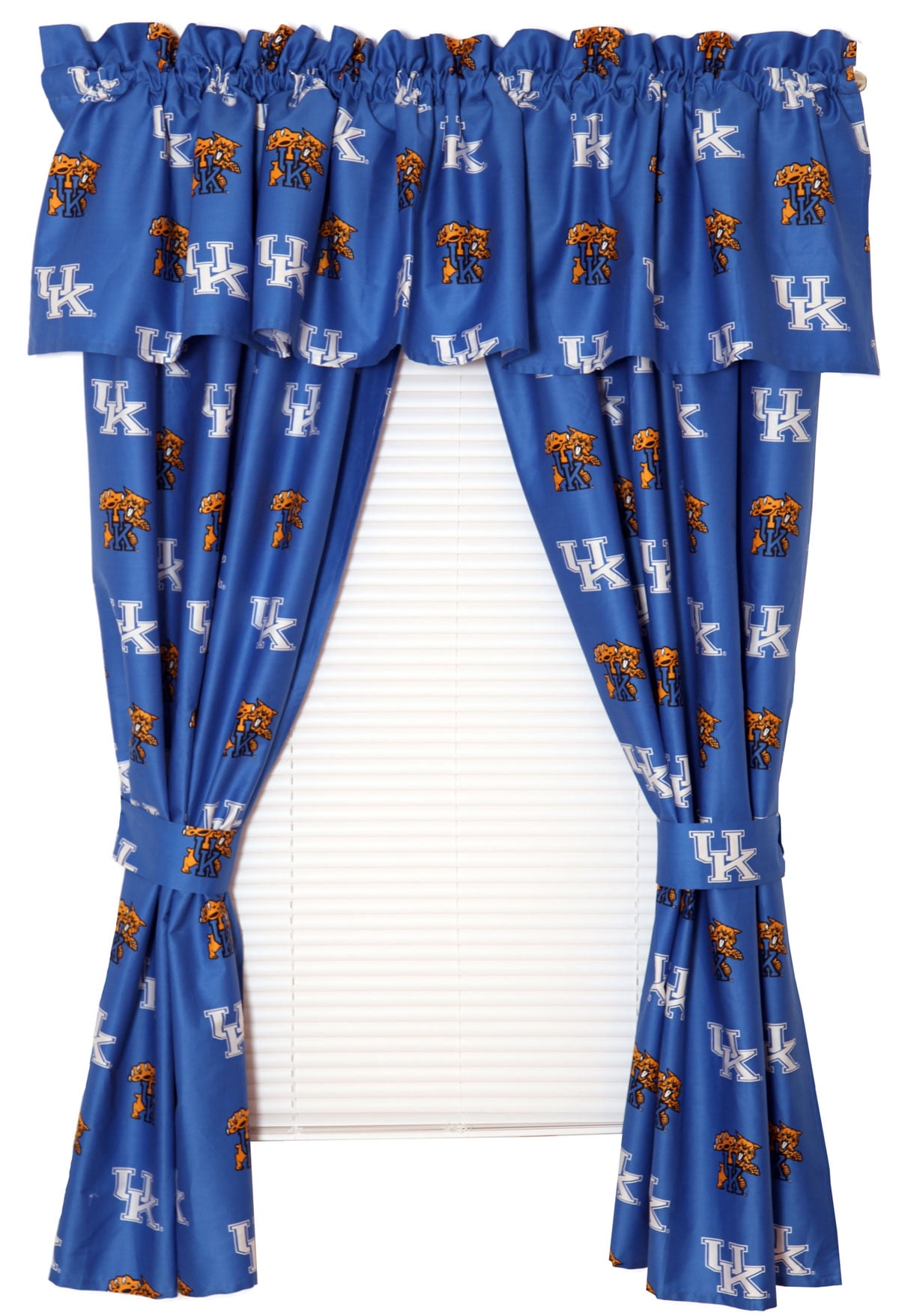 Kentucky Wildcats 100% Polyester, 84" Curtain Panels, Set of 2