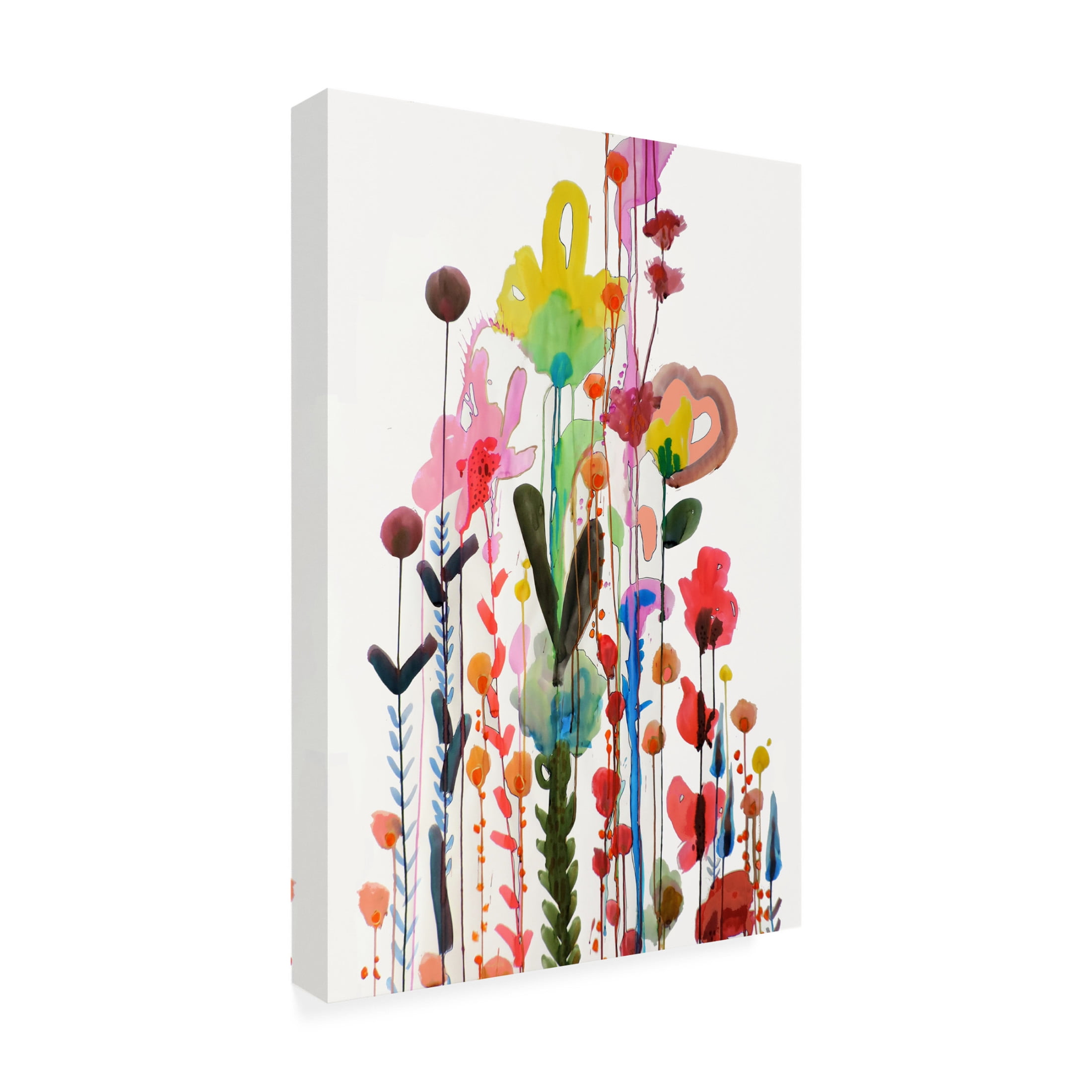 Canvas Wall Art - Sylvie Demers 'Viva La Vida' Wall Art for Living Room, Bedroom, or Office Décor by Trademark Fine Art - 30 x 47 Inches