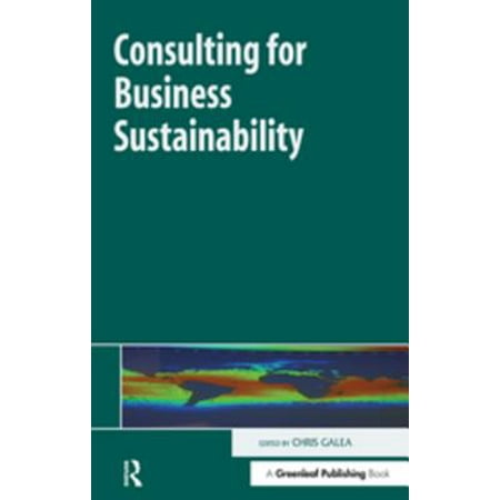 Consulting for Business Sustainability - eBook