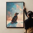 thumbnail image 6 of Standard Schnauzer Dog Art Print Poster, Wall art Canvas Painting Decor, Dog Pop Starry Night Art Home Decor Artwork For Bedroom Living Room Bathroom Décor, 6 of 6