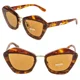thumbnail image 1 of MIU MIU 01X CHARM MU01XS Honey Brown Havana Geometric Luxury Fashion Sunglasses, 1 of 6