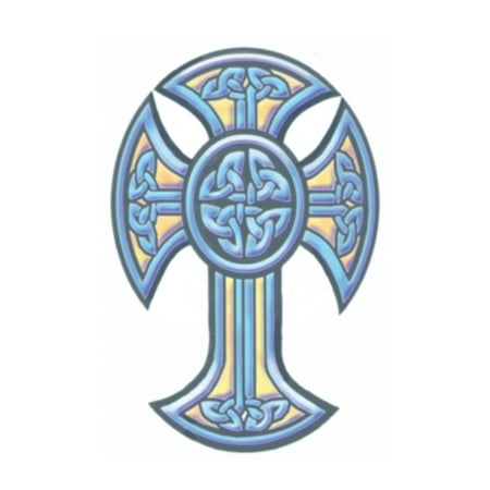 Celtic Cross Temporary Tattoo TL602