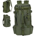 thumbnail image 3 of Fishing Backpack 8x7x17 Inch, MultiPocket Large Capacity Waterproof Tackle Bag With Rod Holder, Zipper Closure, 3 of 5