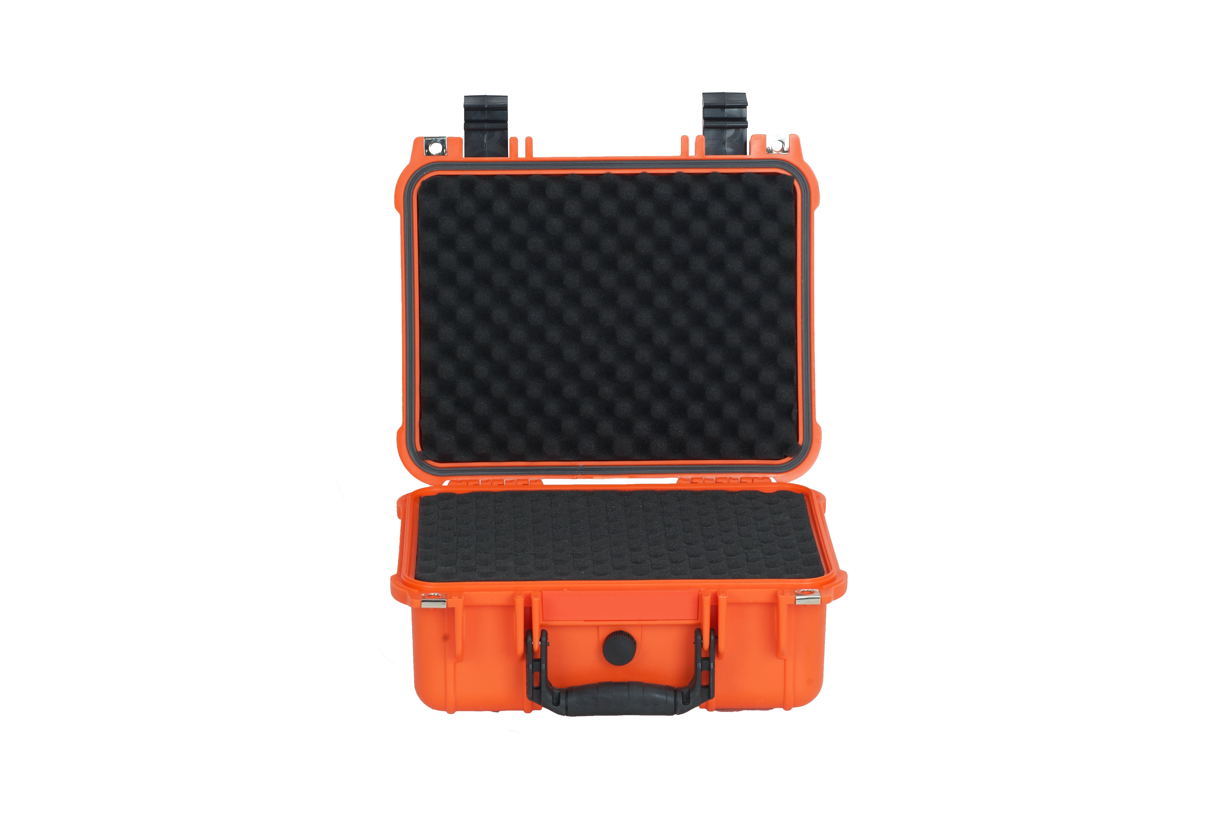 MEIJIA Portable All Weather IP67 Waterproof Hard Case with Customized Fit Foam,Orange,13.35 x11.63x5.98inches