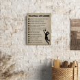 thumbnail image 4 of AXXPosters-Volleyball Gifts Inspirational Wall Decor Canvas Wall Art Artwork Volleyball Art Paintings Sports Posters for Women Athletes Volleyball Players Living Room Girls Room Playroom Bedroom, 4 of 5