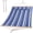 Blue Stripes, variant on Double Hammock Quilted Fabric Swing with Spreader Bar, Detachable Pillow, 55” x79” Large Hammock, Red Stripes