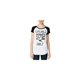 thumbnail image 1 of Playera gráfica NTD Locals Only Mujer Blanca Pequeña, 1 of 1