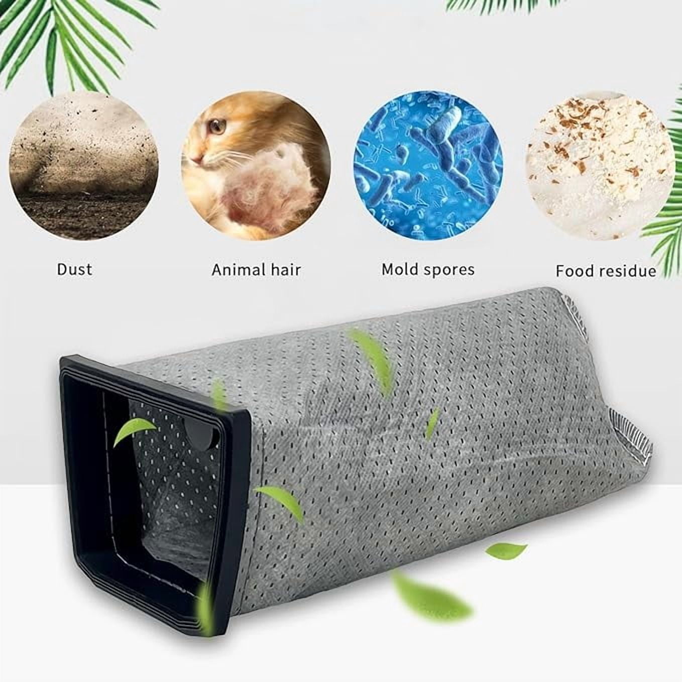 Replacement 8pcs Vacuum Filter Bags Cloth Bags Liner Compatible with Hoover Porta Power Swingette S1015 S1029 CH30000 Commercial Canister Vacuum Cleaner, Replace Part 43662023