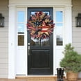 thumbnail image 5 of Clearance ! Pedty Wreath 4th Of July Wreaths for Front Door 17.7 '' Independence Day Simulation Garland for Indoor Outdoor Party Decoration, 5 of 9