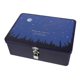 thumbnail image 3 of Rectangle Iron Storage Box With Lock Desktop Organizer Keepsakes Box Lockable Storage Container Desktop Sundries Cards Storage Box, 3 of 4