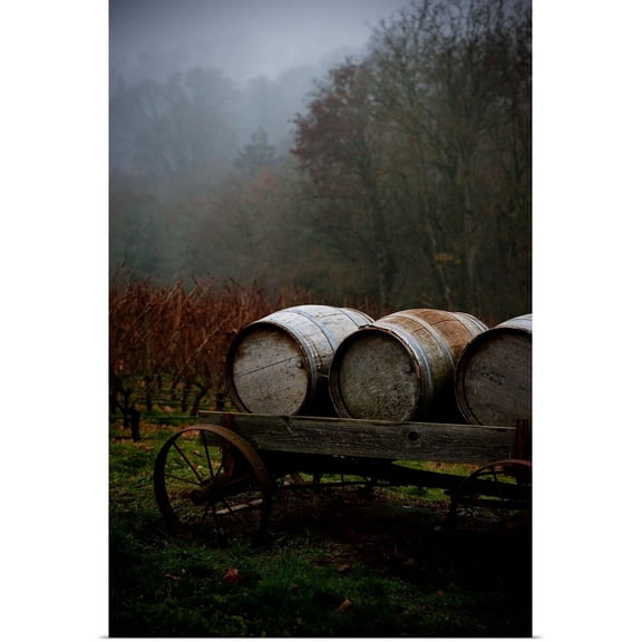 Great BIG Canvas | "Oregon Wine Country II" Art Print - 24x36