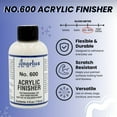 thumbnail image 2 of Angelus Leather Articles Shiny Glossy Acrylic Finisher 4 Oz Acrylic Finisher, 2 of 3